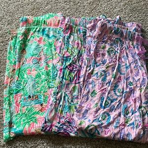 Lilly Pulitzer Pajama Pant Bundle